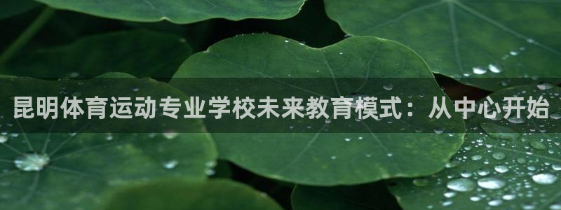 bbin视讯游戏平台：昆明体育运动专业学校未来教育模式：从中心开始